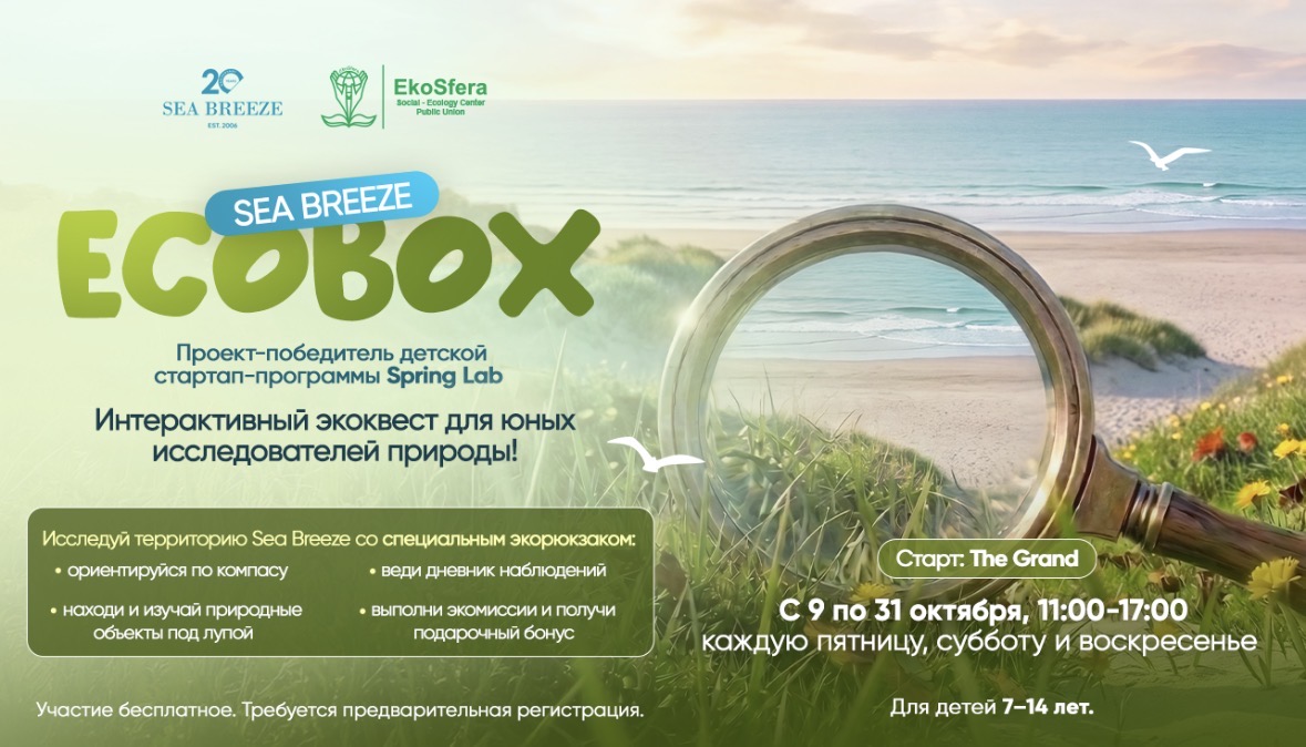 Sea Breeze запускает проект юного победителя Spring Lab — EcoBox 