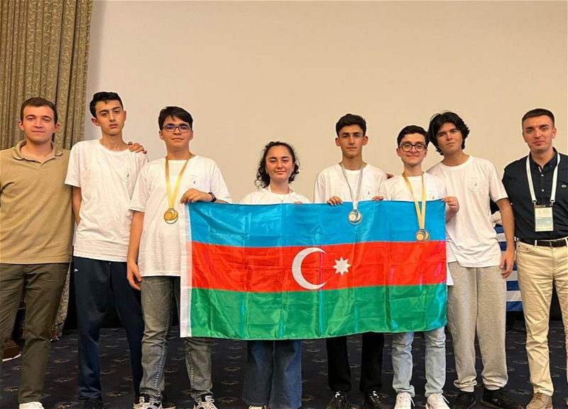 Азербайджанские школьники завоевали медали 