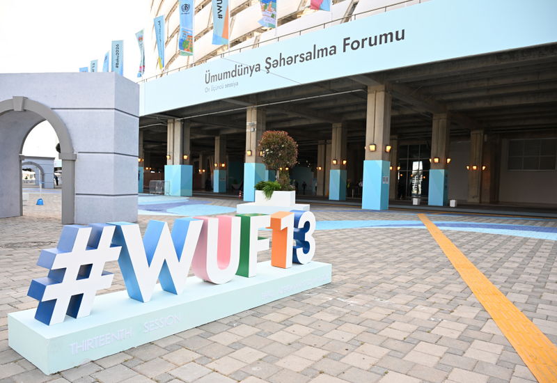 В Баку создан специальный бульвар для участников WUF13
