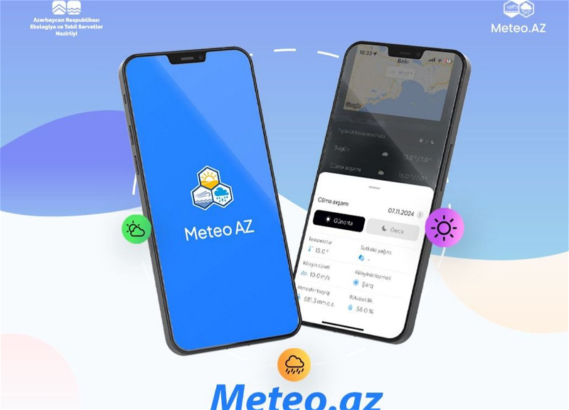 Запущено мобильное приложение Meteo.az