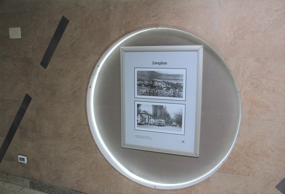 На одной из станций метро Баку открылась фотовыставка