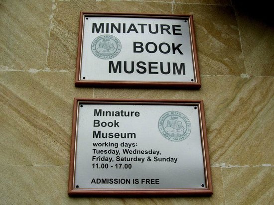 Музей миниатюрных книг