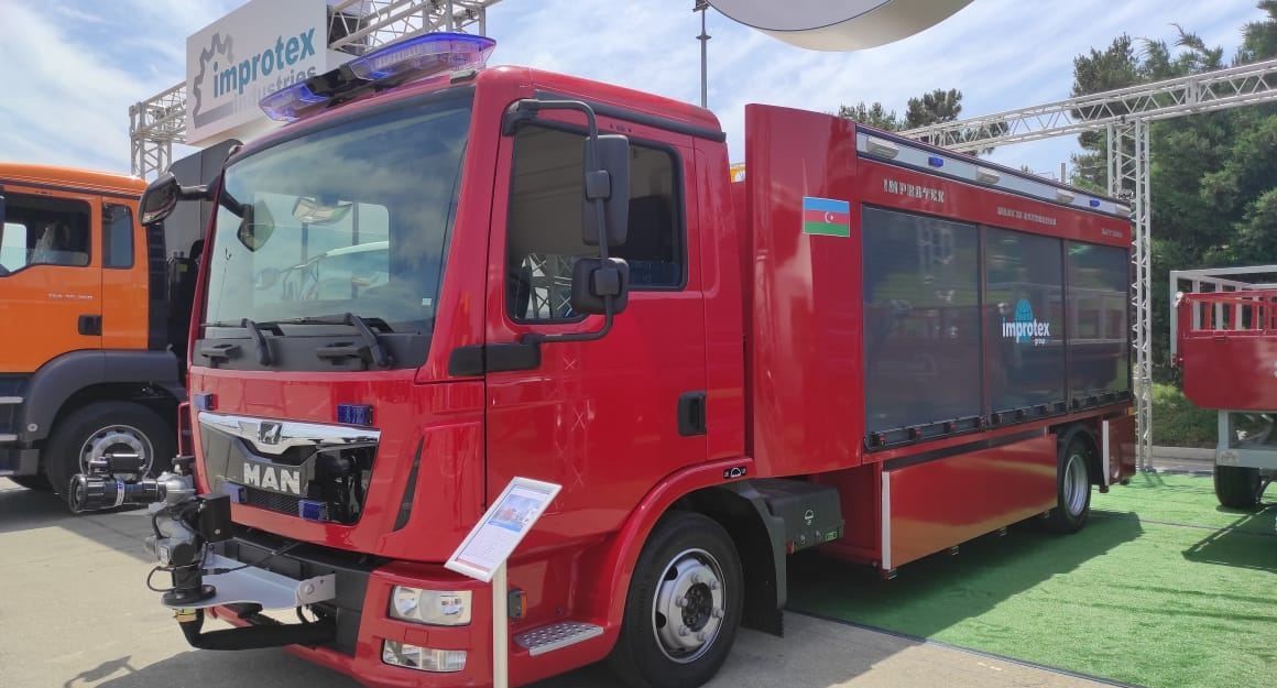 В Азербайджане начато производство пожарных автомобилей